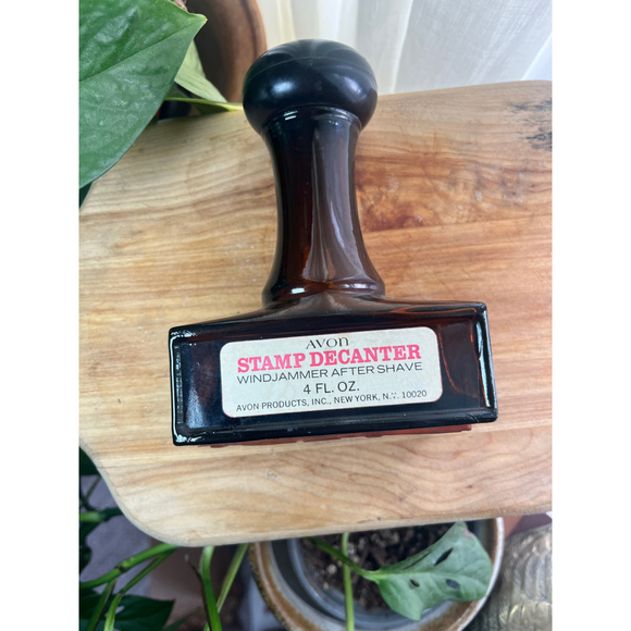 Vintage Avon “PAID!” Cologne Bottle Decanter 1970s Novelty Glass - Picture 7 of 8